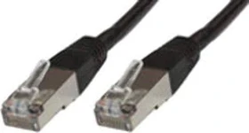 MicroConnect Patchkabel, Cat6, F/UTP, RJ-45/RJ-45, 1.5m, schwarz