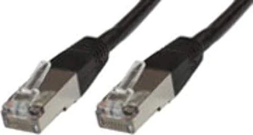 MicroConnect Patchkabel, Cat6, F/UTP, RJ-45/RJ-45, 1.5m, schwarz