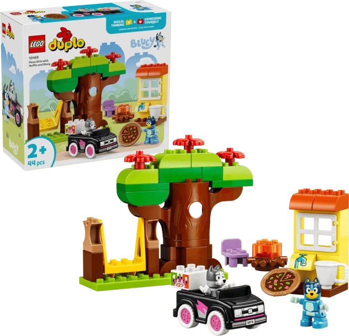 LEGO DUPLO - Pizza-Schwestern mit Muffin und Bluey