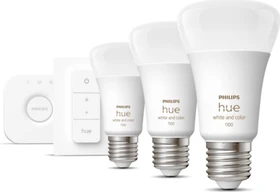 Philips Hue White and Color Ambiance 1100 E27 9W Starter-Kit