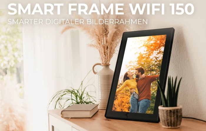 Rollei Smart Frame WiFi 150 15.6", schwarz