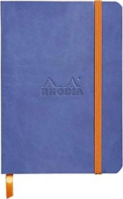 Rhodia Rhodiarama Notizbuch, A6, punktiert, Softcover, saphir, 72 Blatt
