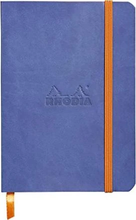 Rhodia Rhodiarama Notizbuch, A6, punktiert, Softcover, saphir, 72 Blatt