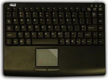 Adesso SlimTouch Mini Keyboard, schwarz, USB, US