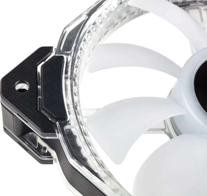 Corsair Air Series HD120 LED RGB High Static Pressure PWM, LED-Steuerung, Lüftersteuerung, 120mm