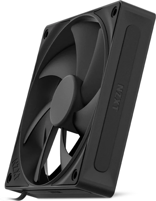 NZXT F Series F120P (2024), Matte Black, schwarz, 120mm