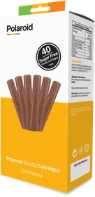 Polaroid3D Candy Cartridges essbares 3D-Druck Material mit Cola-Geschmack Cola, braun, Stick, 120g, 40er-Pack