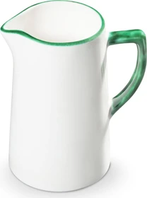 Gmundner Keramik Grüner Rand Wasserkrug 700ml