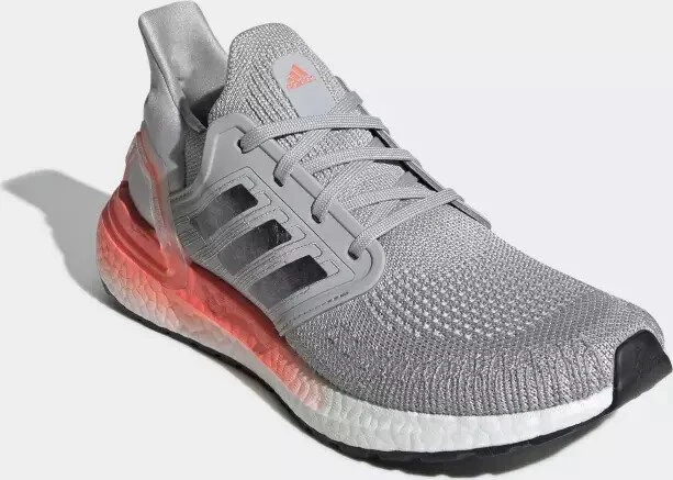 adidas Ultraboost 20 grey two/night metallic/signal coral (Damen)