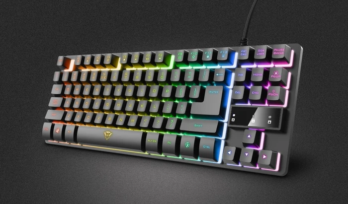 Trust Gaming GXT 833 Thado TKL, LEDs RGB, USB, ES