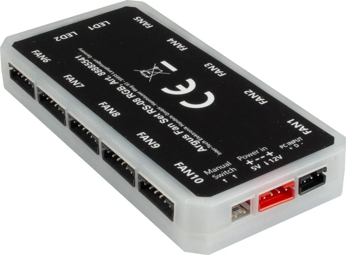 Inter-Tech Argus RS-08, LED-Steuerung, Fernbedienung, 120mm, 3er-Pack
