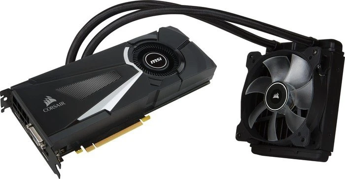 MSI GeForce GTX 1080 Sea Hawk X, 8GB GDDR5X, DVI, HDMI, 3x DP