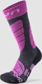 UYN Kinder Skisocken anthracite melange/violet (Junior)