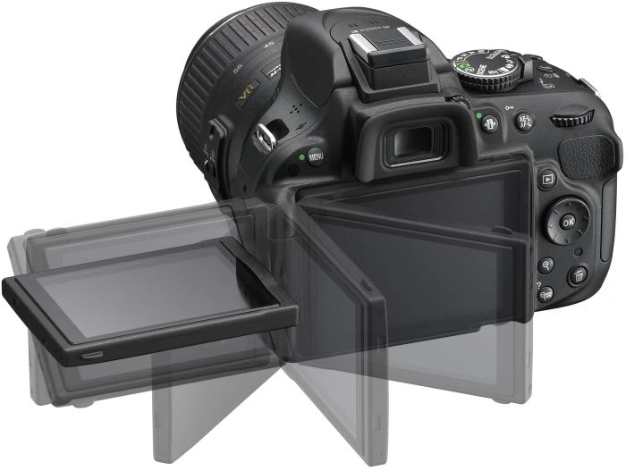 Nikon D5200 schwarz mit Objektiv Fremdhersteller