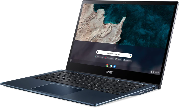 Acer Chromebook Spin 513 CP513-1HL-S0EF, blau, Snapdragon 7c, 8GB RAM, 128GB Flash, LTE, DE