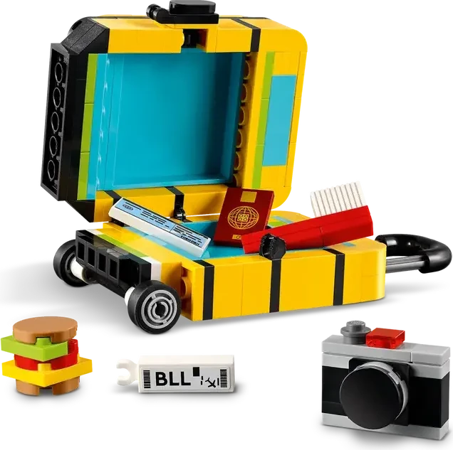 LEGO Gelber Reisekoffer