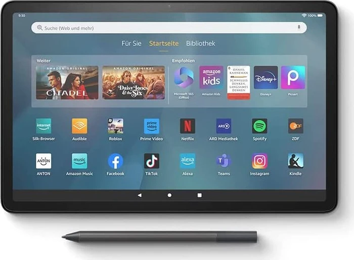 Maxeye Made for Amazon Stylus Pen für Fire Max 11, schwarz