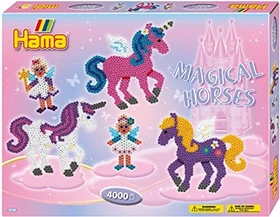 Hama Geschenkpackung Zauberhafte Pferde 4000 Stück
