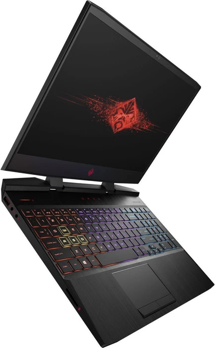 HP OMEN by HP Laptop 15-dc0314ng, Shadow Black, Core i7-8750H, 16GB RAM, 256GB SSD, 2TB HDD, GeForce GTX 1060, DE