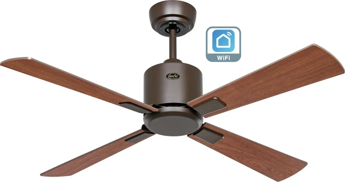 CasaFan Eco Neo III 103 BZ-NB/KI WiFi Deckenventilator kirsche/nuss