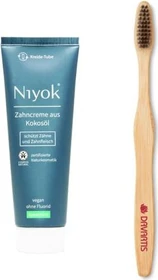 Niyok Zahncreme aus Kokosöl Spearmint, 75ml