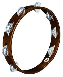 Meinl Traditional Wood Tambourine Aluminium 1 Row