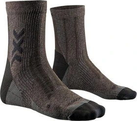 X-Bionic Hike Perform Natural Ankle Wandersocken braun/schwarz