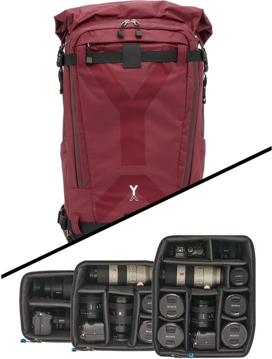 Nya-Evo Fjord 60-C Econyl Rucksack rot