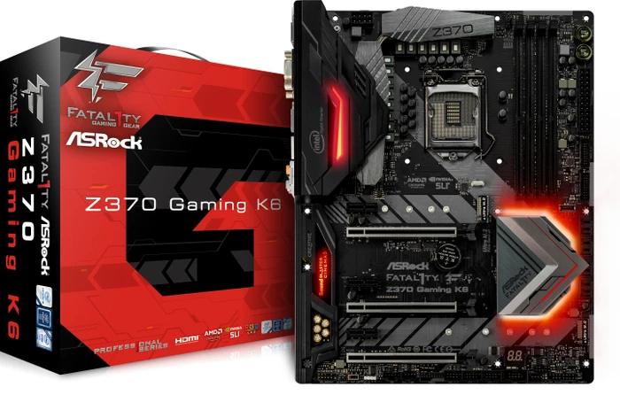 ASRock Fatal1ty Z370 Gaming K6 (Intel 1151 v2)