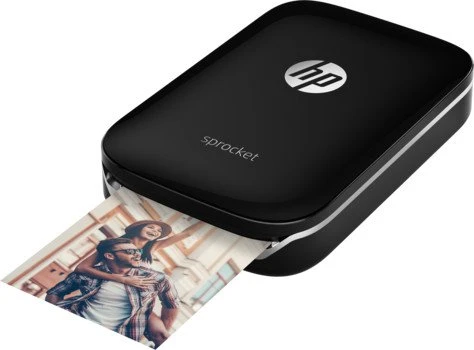 HP Sprocket Photo Printer, schwarz