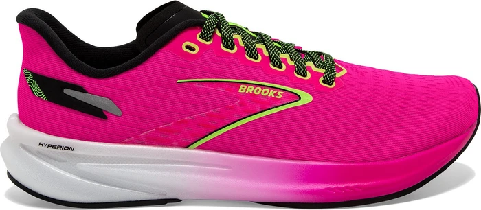 Brooks Hyperion pink glo/green/black (Damen)