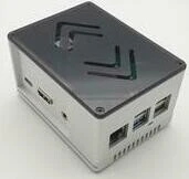 Gehäuse ecoPI PRO HP für ROCK Pi 4, silber