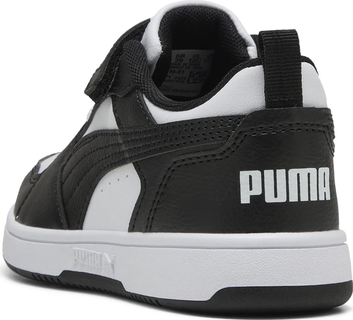 Puma Rebound V6 Lo puma white/puma black (Junior)