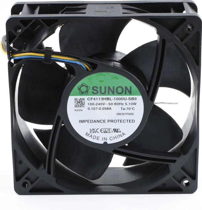 Sunon 230V EC Axial Fan, 120mm