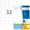 Herma Etiketten Premium, 48.3x33.8mm, weiß, matt, 10 Blatt (320 Etiketten) Vorschaubild