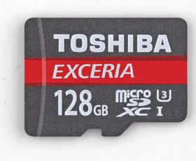 Toshiba Exceria M302-EA R90 128GB Kit, UHS-I U3, Class 10