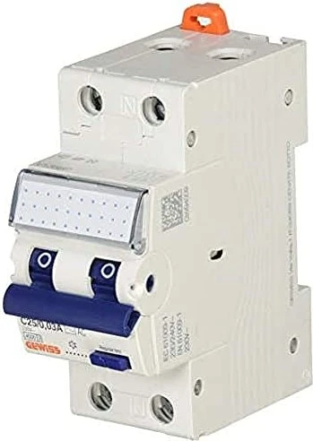 Gewiss MDC 45 1P+N C 0.03A