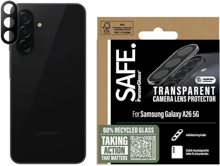 PanzerGlass Safe Camera Lens Protector für Samsung Galaxy A26 5G
