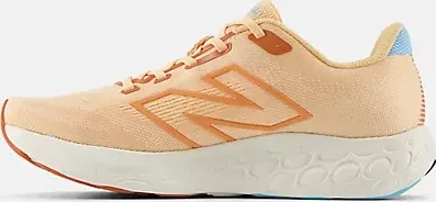 New Balance Fresh Foam 680v7 peach blossom/team sky blue/infield Clay (Damen)