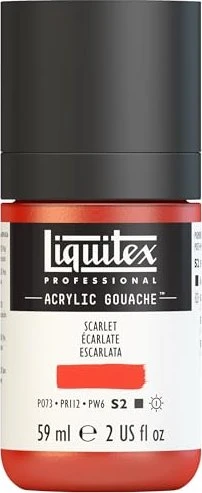 Liquitex Professional Acrylic Gouache scarlet, 59ml