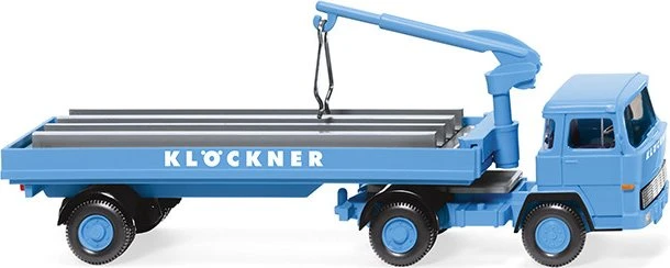 Wiking Klassik Edition Baustoffwagen (Magirus 135 D 11 FS) Klöckner