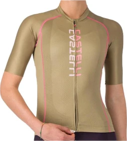 Castelli Unlimited 2 Trikot kurzarm elmwood/rosa giro/light pink (Damen)