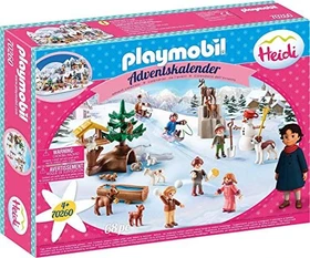 playmobil Weihnachten - Adventskalender Heidis Winterwelt