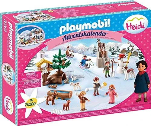 playmobil Weihnachten - Adventskalender Heidis Winterwelt