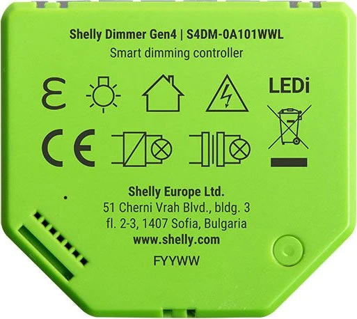 Shelly Dimmer Gen4, Dimmaktor