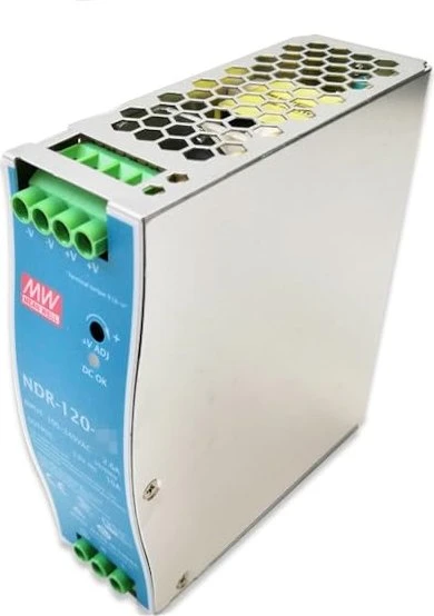 Mean Well Schaltnetzteil, Industrial, Hutschiene, 120W, 24V, 5A