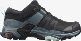Salomon X Ultra 4 GTX black/stormy weather/opal blue (Damen)