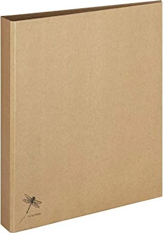 Pagna Pur Ringbuch 2-Ring, 30mm, A4, natur