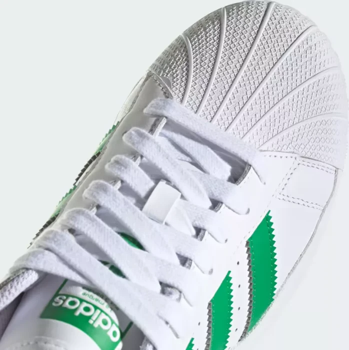 adidas Superstar XLG cloud white/green (Herren)