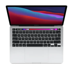 Apple MacBook Pro 13.3", silber, M1 - 8 Core CPU / 8 Core GPU, 8GB RAM, 256GB SSD, US [2020]